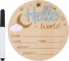 Baby announcement sign - baby,
