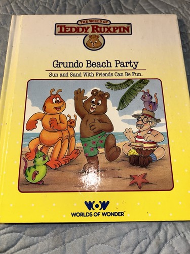 Teddy ruxpin grundo - teddy,