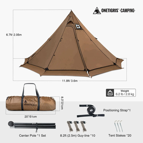 Northgaze camping tent - 2.0,