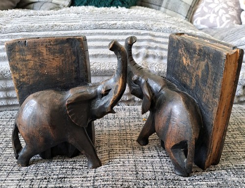 Elephant bookends for - bookends,