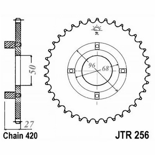 Crown 256 z46 - jt, honda