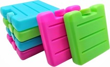 Freezer Blocks Cool Box Ice Packs For Lunch Box Picnic Travel Reusable x3 x6