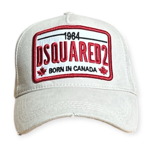 Dsquared2 white baseball cap - dsquared2,