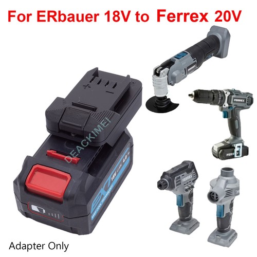 Battery adapter for erbauer - adapter,