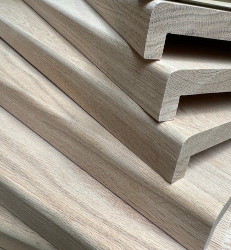 Solid oak sapele staircase - or,