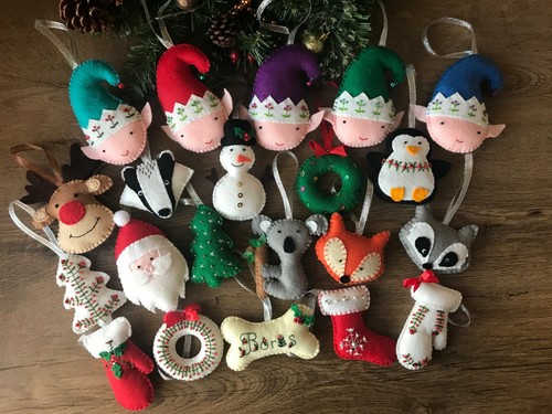 Handmade felt christmas - handmade,