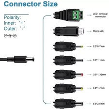 7PCS Universal Laptop Charger