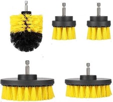 Drill Brushes Brush Attachment Great for Car Pool Tile Bathroom Toilet 5 Pack