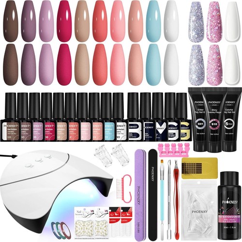Gel nail polish set - set, u