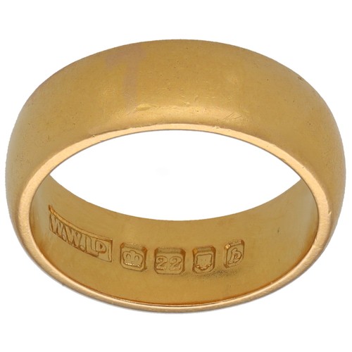22ct gold ring 02g - 22ct,