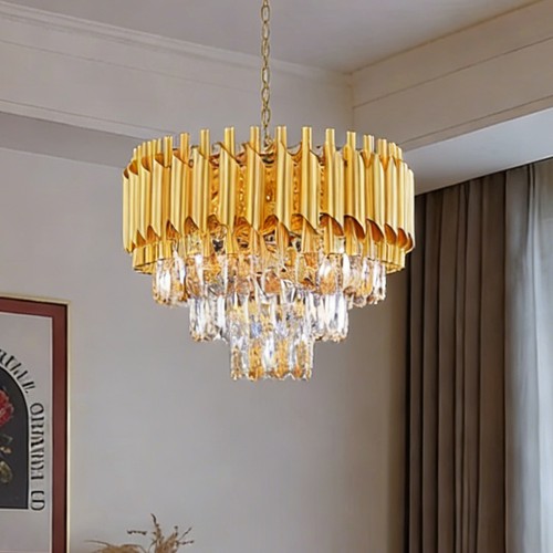 Modern gold chandelier ceiling - gold,