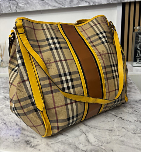 Burberry check canvas - burberry, shoulder