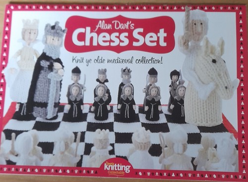 Alan dart chess set knitting - alan, dart's