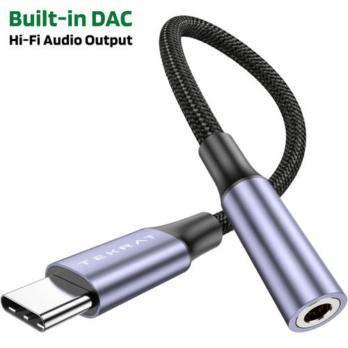 Usb 5mm headphone jack - usb-c,