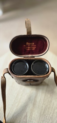 Vintage ross london binoculars - ross,