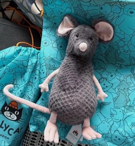 Jellycat lachlan sad rat - lachlan,