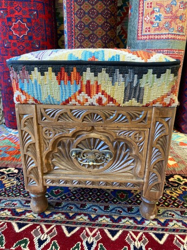 Afghan handmade mazar kilim - handmade,