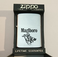 Vintage Marlboro Cowboy Zippo