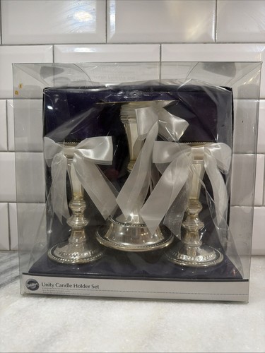 Unity candle holder set - holder,