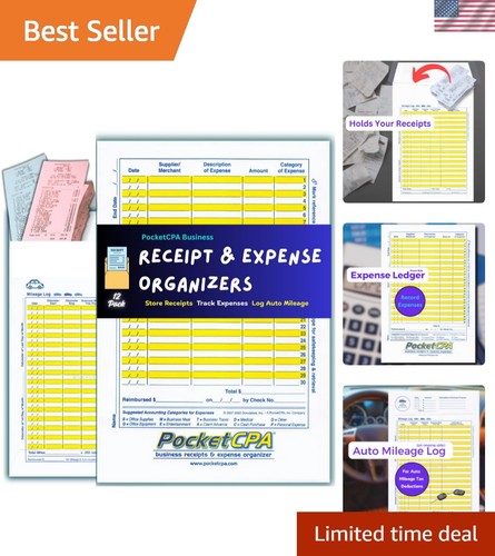 Receipt organizer - 3-in-1,