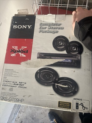 Sony xplod cxs gt09hp - xplod, cxs-gt09hp