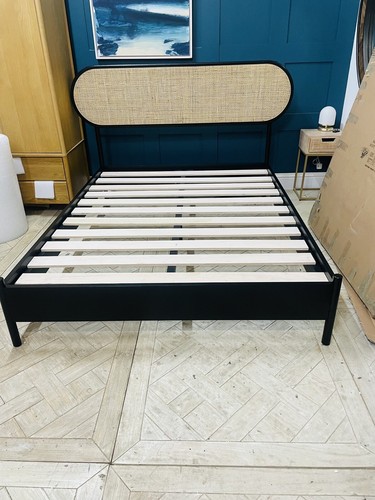 Rattan bed gypsy - sleigh,, king