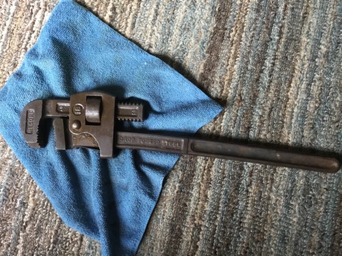 Record stilson pipe - 18",