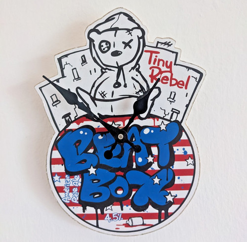 Tiny rebel clock - clock,