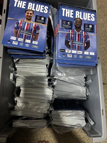 Carlisle united programmes - united,