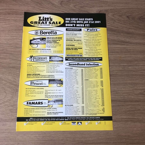 Guns20 magazine advert 12x9 - magazine,