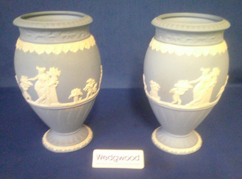 Wedgwood jasperware blue - jasperware,