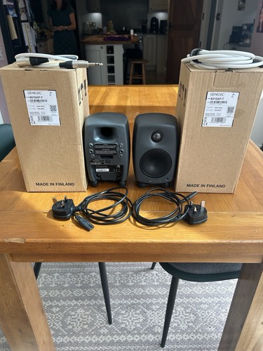 Genelec 8010a studio monitors - studio,