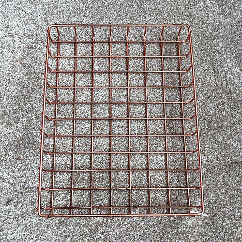 Copper industrial metal grid - metal,