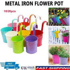 10/20PCS Metal Flower Pot
