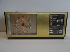 VINTAGE JAZZ ALARM CLOCK RADIO