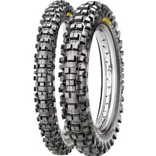 Maxxis MaxxCross IT Tyres PAIR - 120/100-18 + 80/100-21 Off Road Legal Enduro MX