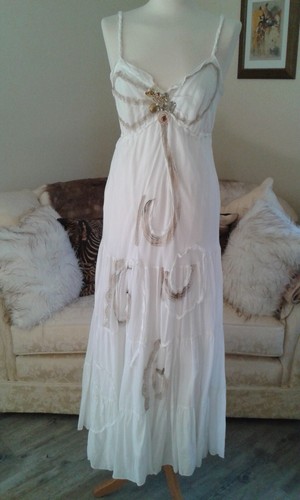 Peruzzi white cotton maxi - peruzzi,