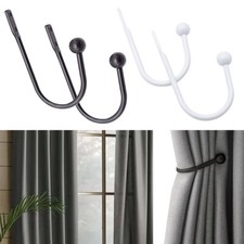 2X U Shape Window Curtain Hold
