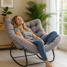 Garden Rocking Chair –Rattan