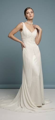 Wedding dress ivory bespoke - wedding,