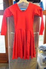 Red long sleeve ballroom dance