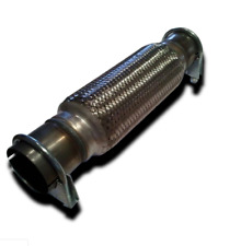 EXHAUST FLEXI PIPE FLEX JOINT FLEXIBLE KIT TUBE REPAIR + 2 CLAMPS 35MM - 89MM ID