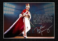 QUEEN - FREDDIE MERCURY SIGNED