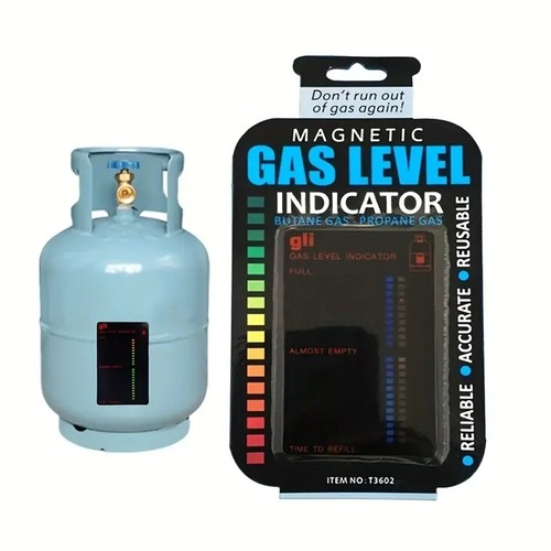 Magnetic gas level indicator - gas,
