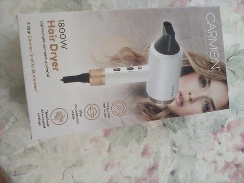 Carmen 1800w hair dryer - carmen,