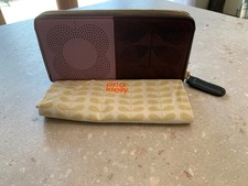 Orla Kiely “60’s Stem” Punched Large Zip Purse / Wallet *CHECK OUT MY OTHERS*