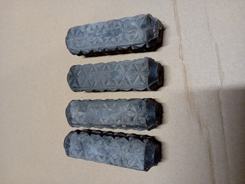 Vintage bicycle pedal rubbers - bicycle,