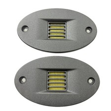 4 Ohm Oval Aluminum Cover High Pitch Pneumatic Speaker Ribbon Tweeter