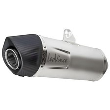 Muffler LeoVince slip-on SBK LV ONE EVO, stainless steel, carbon cap