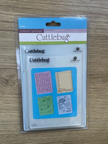 Cuttlebug embossing folders - embossing,
